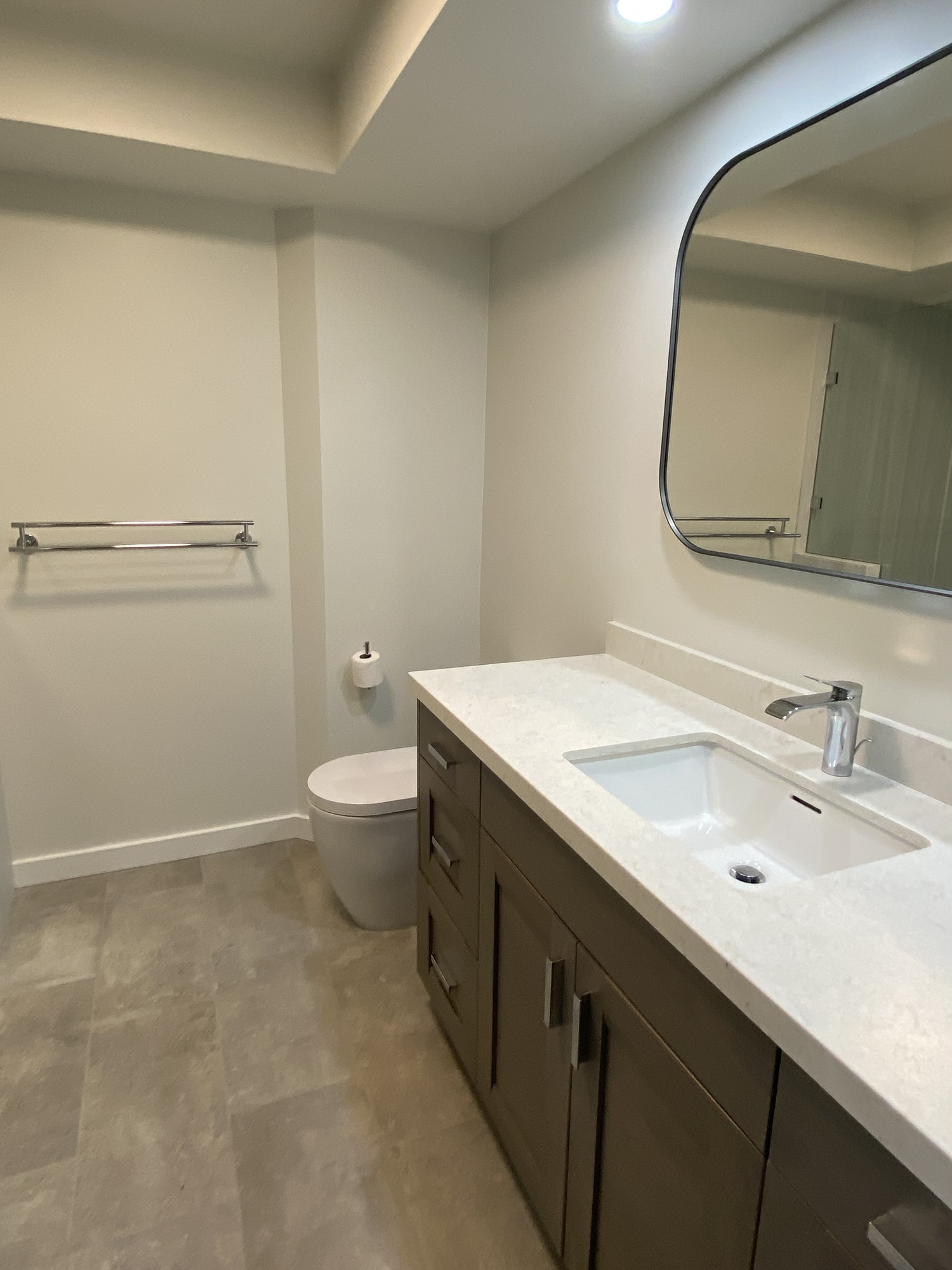 Completed business remodeling by Trademark Construction