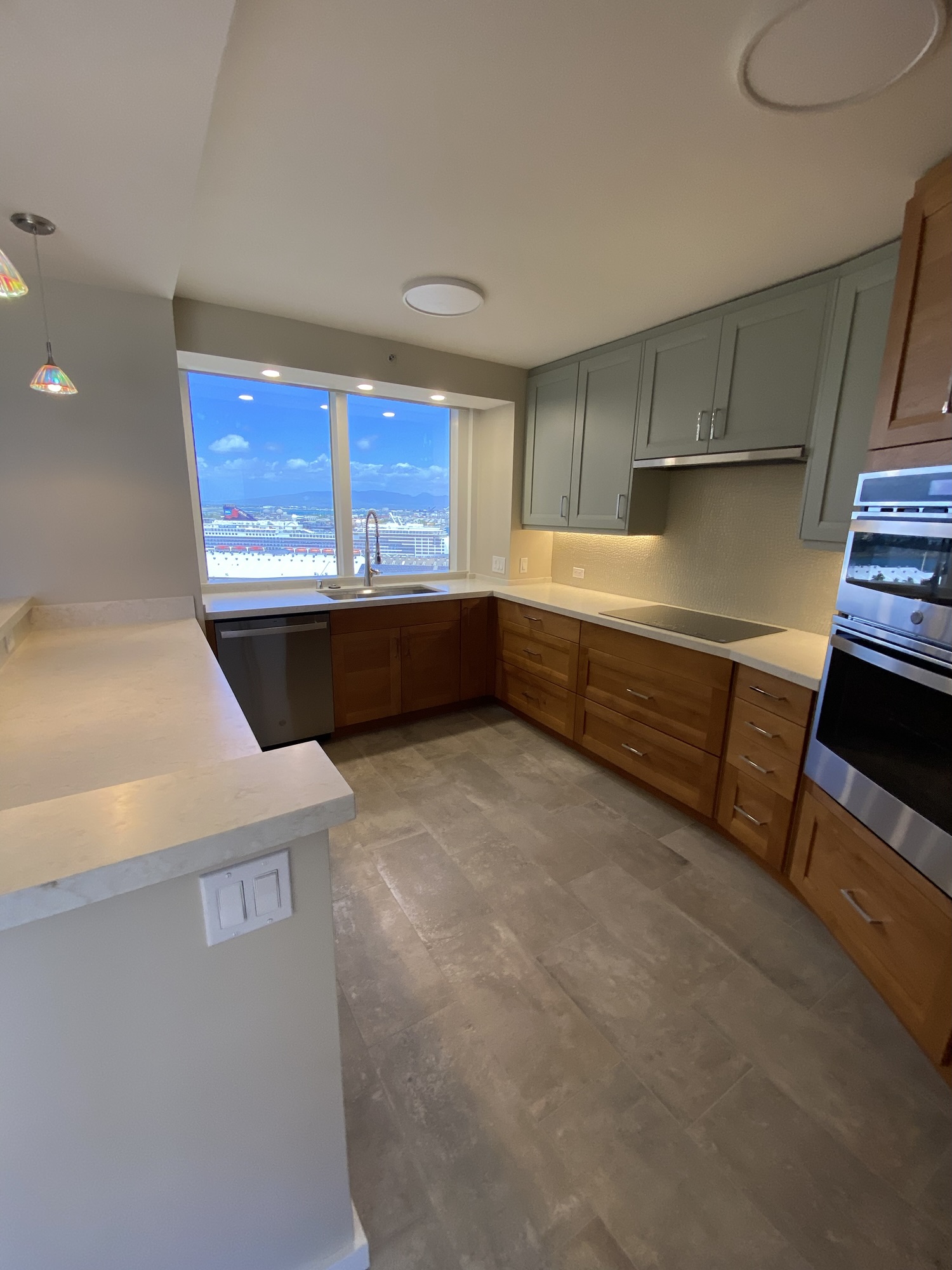 Completed custom kitchen remodel